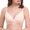 Khaki, variant on Pisexur Womens Bras V Neck Adjustable Straps Everyday Bras Solid Color Wireless Lace Bralette Light Padded Lift Push Up Underwear Comfy Smooth Oversized Cotton Linen Bras for Women No Underwire