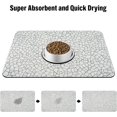 thumbnail image 4 of Dog Food & Water Mat, Pet Feeding Mat for Floor Non-Slip Waterproof, Super Absorbent Cat Bowl Mat, Easy to Clean Eco-Friendly Durable Pet Placemat, 4 of 6