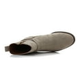 thumbnail image 6 of Polar Fox Rhett MPX806078 Memory Foam Chelsea Boots with Strap and Buckle, in Beige Suede, Men's Size 13, 6 of 8