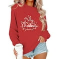 thumbnail image 6 of Goodtrade8 Christmas Womens Sweatshirts Merry Sweatshirts Printed Long Sleeve Crew Neck Christmas Gifts, 6 of 6
