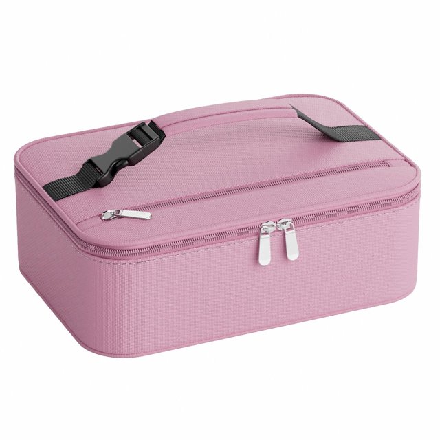 Bolsa Térmica Pequeña Neverwhy para Almuerzo 5L para Mujer y Hombre Rosa