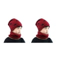 thumbnail image 1 of Guardurnaity Sombrero de invierno para niños Kit de calentador de cuello para niños Estrella de cinco puntas Ciclismo de pesca Type3 NO3, 1 of 6