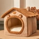 thumbnail image 1 of Casa para Perros Plegable de Interior, Cama Caliente para Gatos y Cachorros con Cojín Para Perros Pequeños, Medianos y Grandes, 1 of 9