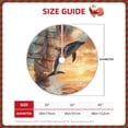 thumbnail image 2 of Disketp Sailing Dancing Dolphin Christmas Tree Skirt, Christmas Tree Decorations, Christmas Decor, Tree Mat Decoration(30-48IN)-48", 2 of 6