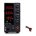 thumbnail image 1 of Alimentation CC Réglable 30V 10A 60V 5A pour Laboratoire, Source d'Alimentation Stabilisée, Interrupteur Régulateur de Tension, Facile à Utiliser, 1 of 7