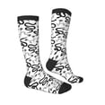 thumbnail image 3 of Haiem Hand Drawn Snake Socks, Funny Novelty Crazy Design Cotton Socks Sports Socks Knee High Socks For Men, Women,1Pairs - Gift For Working Friends, 3 of 9