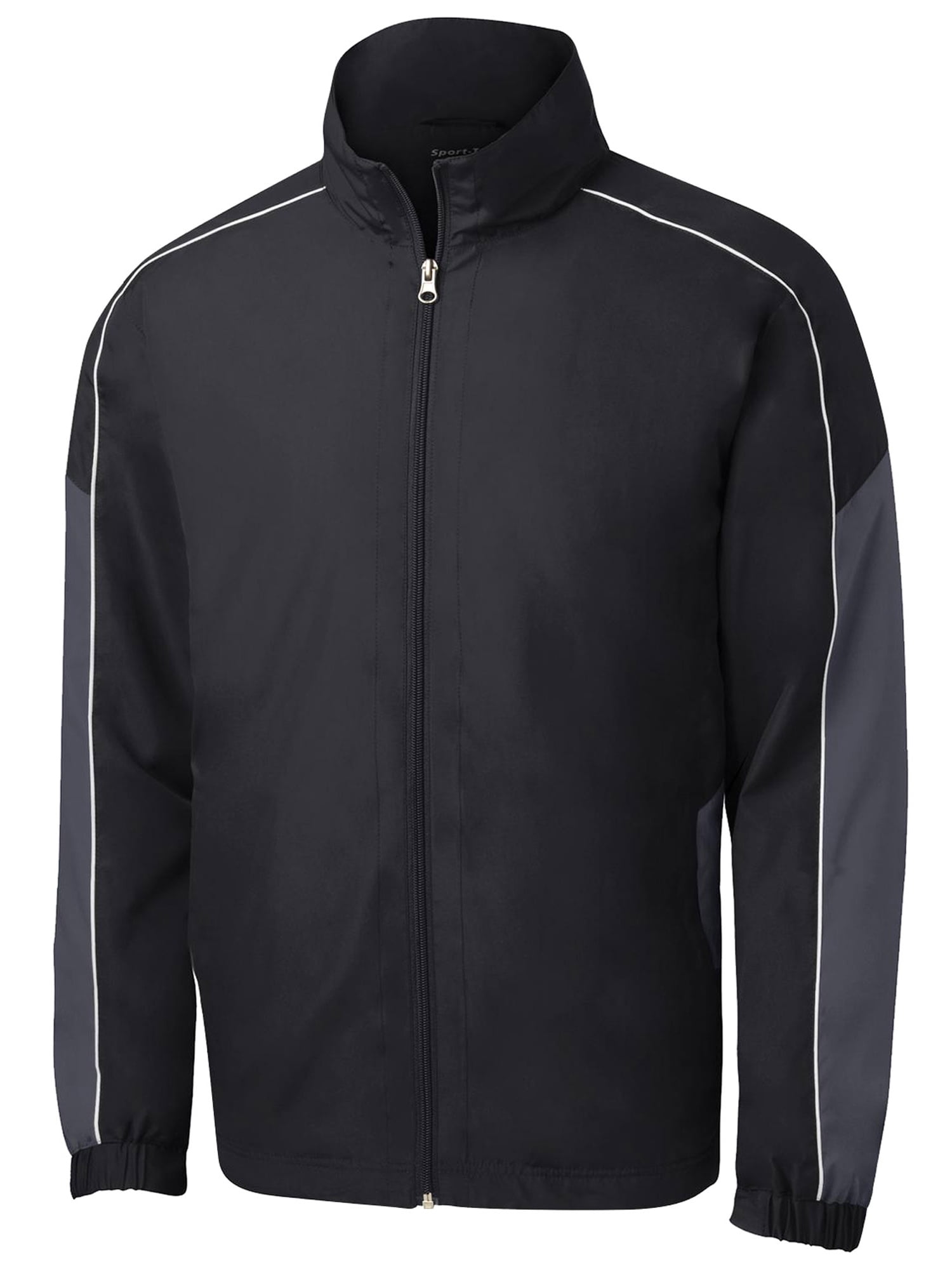 DISCONTINUED Sport-Tek Piped Colorblock Wind Jacket. JST61 - Walmart.com