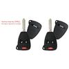 2 Jeep 3 Button Remote Head Key Shell Case Oht M3n VLS