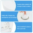 thumbnail image 3 of Uxcell 3 Pack Rubber Sink Plug, Bathtub Drain Stopper Fit for 1-5/8" to 1-3/4", White, 3 of 6