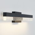 thumbnail image 4 of Artika Essence Bubble Bar Modern LED Bathroom Vanity Light Fixture, Black, 4 of 5
