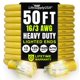thumbnail image 1 of Cable de extensión LifeSupplyUSA de 50 pies, calibre 16/3, 125 V, 1625 W, amarillo, 1 of 8