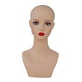 thumbnail image 2 of Cabeza de Maniquí Femenino, Soporte para Peluca, Modelo de Exhibición de Peluca de Busto de Cabeza de Muñeca Multifuncional de Moda para Centros Comer Estilo A, 2 of 7