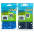 thumbnail image 2 of Perler Bead Bag 1000, Bundle of Cobalt Blue and Midnight (2 Pack), 2 of 2