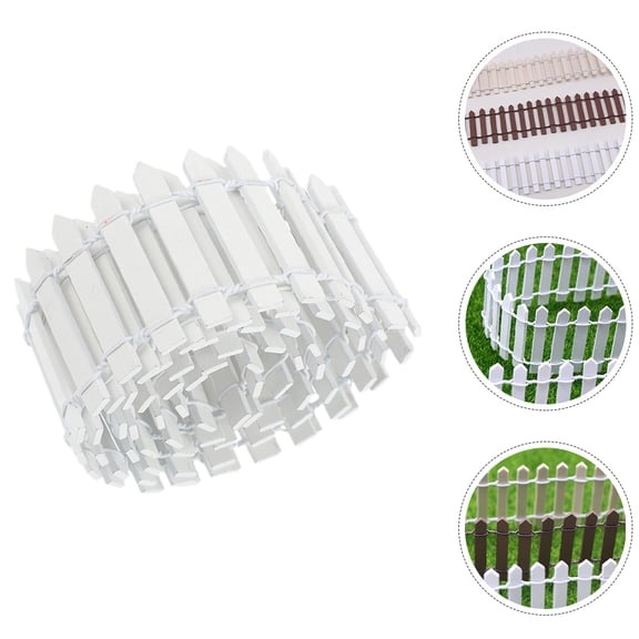 FELTECHELECTR Fencing Ornaments Miniature Garden Fence Iron Wire
