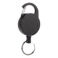thumbnail image 3 of Retractable Steel Wire Key Chain, Wear Resistant Metal Retractable Key Chain  Electroplating Elastic Lightweight  For Gift Giving, 3 of 8