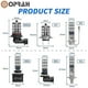 thumbnail image 2 of 2pcs 881 H27 car light LED Fog Bulb RGB H1 H3 H4 H7 H11 HB3 HB4 9005 9006 Multi Color Auto Fog Lamps Driving Running 6000K, 2 of 4