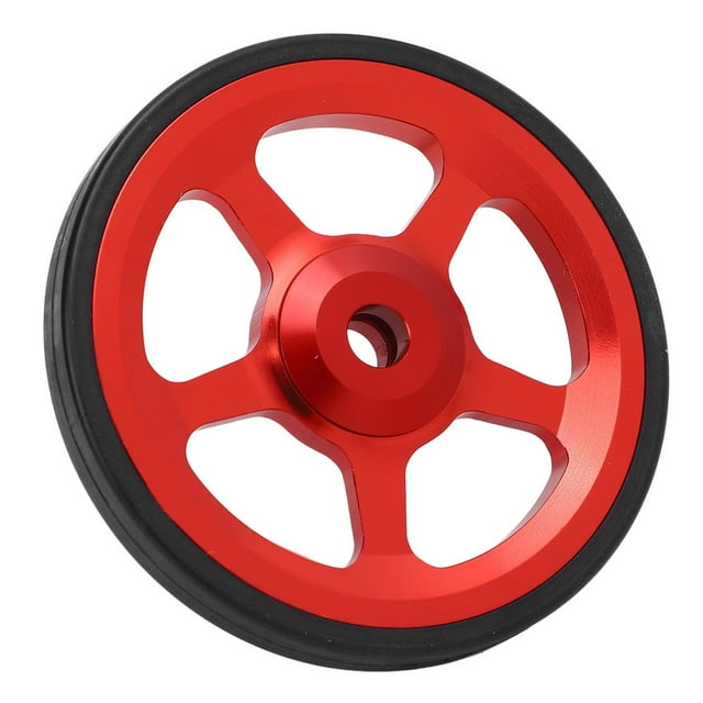 Folding Bike Easy Wheel, Smooth Rolling Easy to Move & Secure Fixation Portable Compact Design for Commuting & Travel