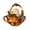 26# (Reading Ghost Teacup 2D Acrylic Suncatcher | A), variant on Halloween Ghost Figurine Holding Skull Pumpkin - Spooky Cute Resin Statue - Mini Decor for Indoor, Office, Halloween Party & Gothic Style