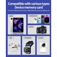 thumbnail image 6 of Lightning to Micro SD Card Reader (2Pack)for iPhone 14 13 Pro Max SD TF Memory Stick Adapter for Apple MFi Certified Digital Camera Cable for iPad Accessories Dual Slot Photo Transfer Drive Converter, 6 of 7