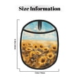 thumbnail image 3 of Naloa Sunflower Field Bliss Silicone Pot Holders, Oven Mitts Heat Resistant Hot Pads, Non Slip Pot Holder for Kitchen Baking and Cooking 9.4 x 7.5 Inches, 3 of 7