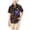 Black, variant on GUNIA Boys Hawaiian Shirt Short Sleeve Casual Button Down Kids Beach Vacation Shirts Tropical Summer Tops 3-13 Years Black