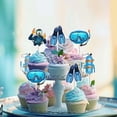 thumbnail image 4 of Scuba Diving Cake Decorations, 24pcs Scuba Diving Cupcake Topper Under The Sea Cupcake Topper Decor for Scuba Diving Birthday Deep Sea Diving Under Water Party Supplies, 4 of 5
