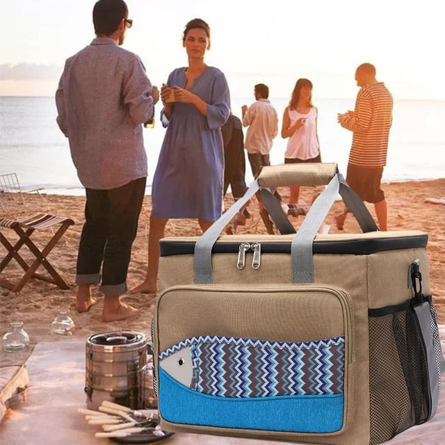 Bolsas refrigeradas grandes perfecl Bolsa con aislamiento de alimentos Caqui L