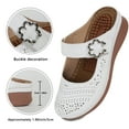 thumbnail image 3 of Ecetana Clogs for Women Slip On Shoes Comfort Women Mules Closed Toe Sandals with Hook Loop, 3 of 5