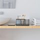 thumbnail image 2 of Juego de accesorios de baño de 5 piezas, dispensador de jabón, jabonera, soporte para cepillo de dientes, taza para cepillo de dientes, tocador, 2 of 5