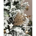 thumbnail image 5 of 17" Christmas Glitter Branches,Bexikou Artificial Christmas Picks Berries Stems,Decorative Picks Glittery Twigs Branche for Xmas Tree Ornaments DIY Wreath Garland, 5 of 6