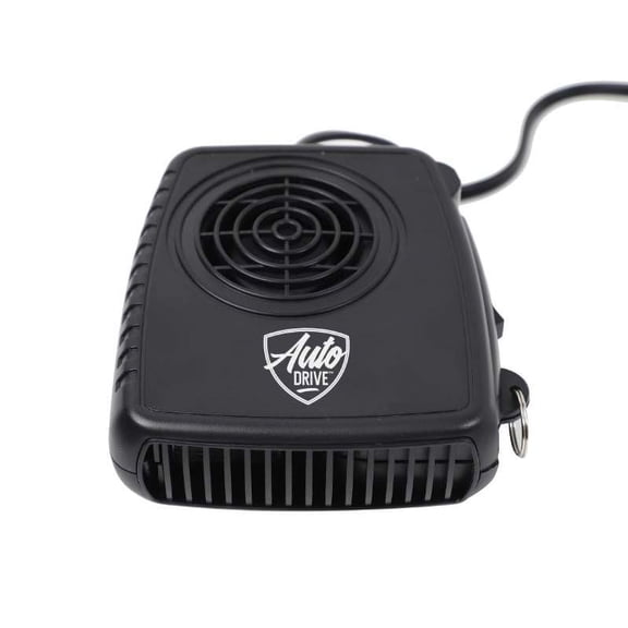 AutoDrive 12-Volt Window Fan and Defogger with Stand. Fits All Cars, Trucks, RV, SUV Types. Black.