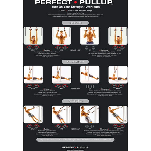 Perfect Pull Up Exercise Chart
