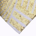 Efavormart 5 Pack Gold Diamond Glitz Sequin White Spandex Chair Sash Bands, Sparkly Geometric ...