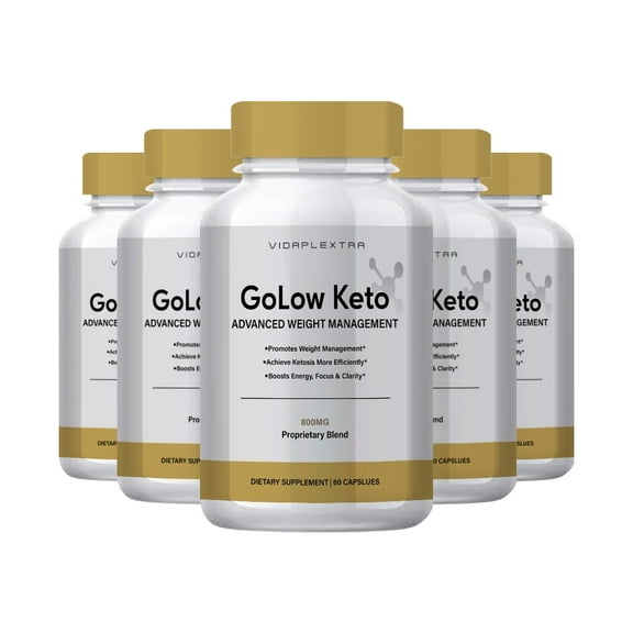 (5 Pack) GoLow Keto - GoLow Keto Weight Management Capsules