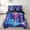 Gray Pink Purple, variant on Manfei Wolf Twin Bedding Sets 7pcs,Woodland Animal Bedding Comforter Set 7pcs,Galaxy Starry Sky Sheet Sets For Boys Kids,Ultra Soft Room Decor Reversible