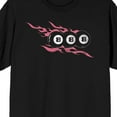 thumbnail image 2 of Black Ball, BBB, Feeling Lucky Today & All The Days, on Black Short Sleeve Adult T-Shirt-Large, 2 of 4