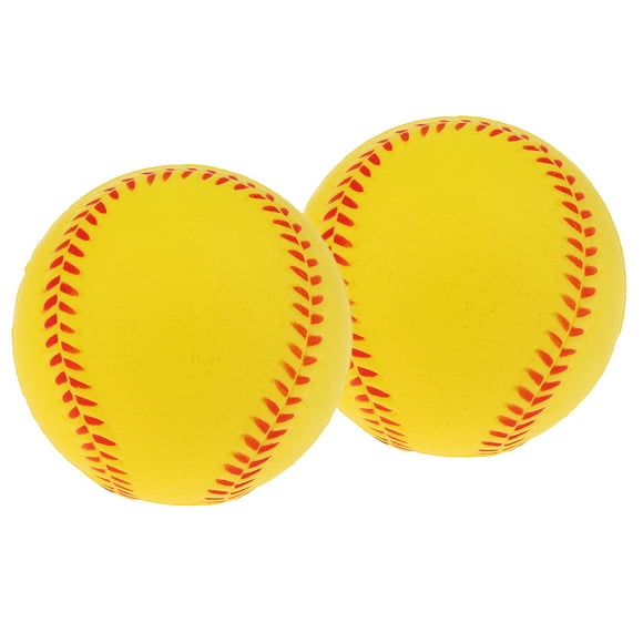 Paquete de 2 pelotas de juguete Shamjiam de Béisbol suave de 9 pulgadas