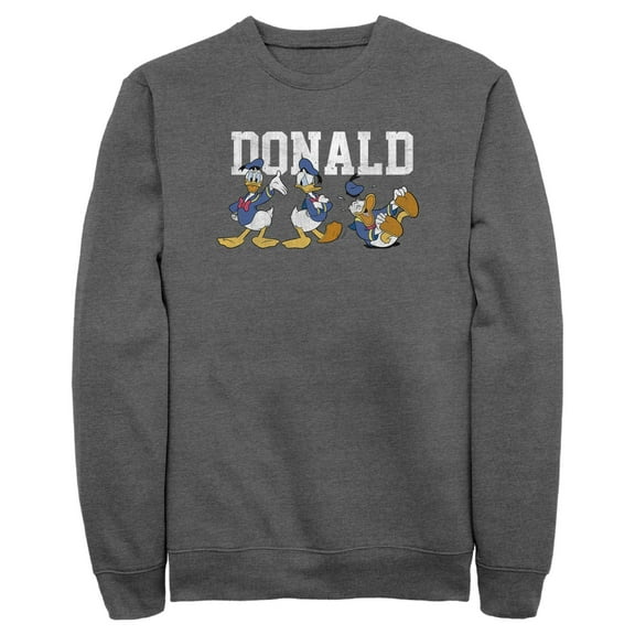 Men's Mickey & Friends Donald Duck Poses  Sweatshirt