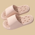 thumbnail image 6 of Pink Unisex Massage Slippers Non Slip Quick Dry Lightweight EVA House Shoes for Women Men Indoor Bathroom Slides,Size 9-9.5, 6 of 6