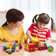 thumbnail image 2 of PICASSO-TILES Ensemble de Blocs de Construction Hérisson 151 Pcs pour Enfants, 2 of 8