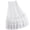 White, variant on Tiered Lace Pleated Skirt for Women, Elastic High Waist Sheer Tulle Skirt, Elegant Floral Lace Trim Long Skirt Ideal for Bridal, Evening Events and Daily Wear