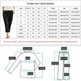 thumbnail image 2 of Vedolay Women&nbsp;Pants&nbsp;Casual&nbsp;Work Women's Summer Relax Fit Super Soft Casual Pants Wide Leg Pants,Coffee XXL, 2 of 5