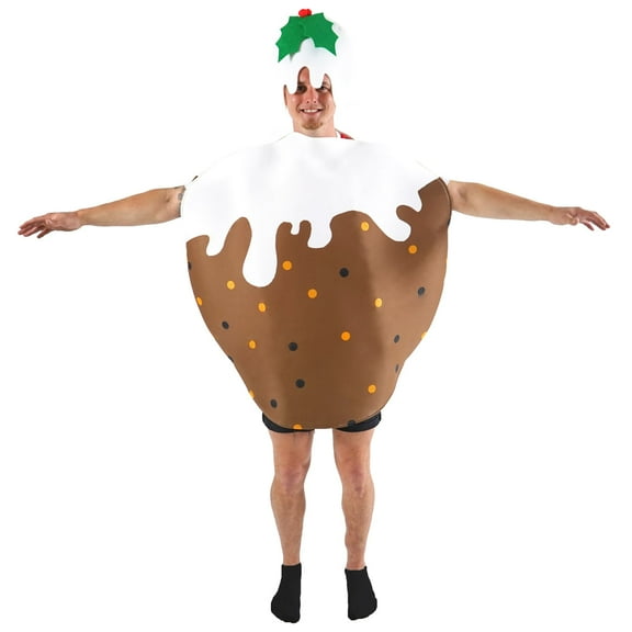 Christmas/Xmas Pud Costume for Adults (One Size)