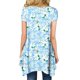 thumbnail image 3 of Moda mujer verano manga corta estampado floral pulóver blusa casual tops Fridja  hjk3899, 3 of 5