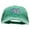 Kelly Green, variant on Big M Mardi Embroidered Unstructured Pigment Dyed Cotton Cap - Kelly Green OSFM