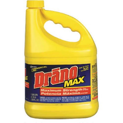 SC Johnson Wax Pro Strength Drano Max Gel, 128 Oz