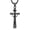 Black, variant on Personalize Stainless Steel Crucifixion of Jesus Cross Urn Pendant Memory Necklace for Cremation Ashes Holder Memorial Jewelry