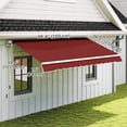 thumbnail image 3 of Outsunny 8' X 7' Retractable Patio Awning, 3 of 10