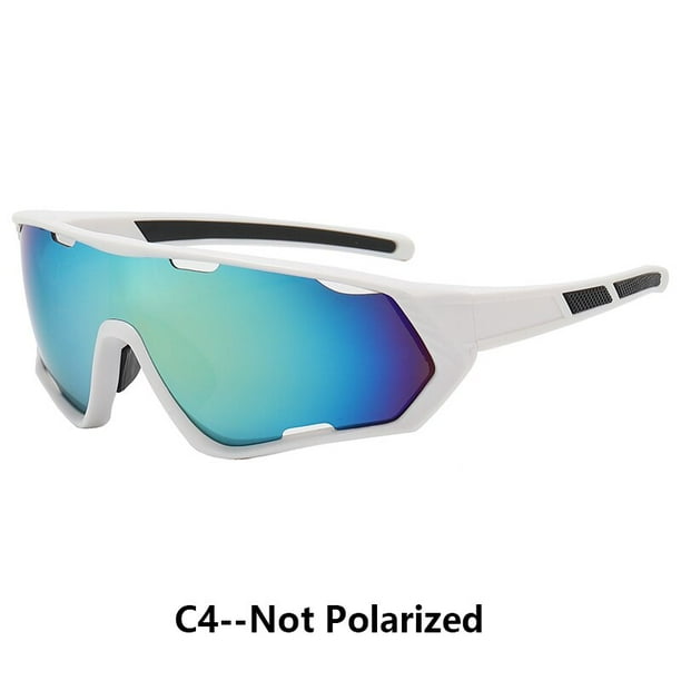Gafas deportivas polarizadas para hombre y mujer, lentes para bicicleta de montaña y carretera, UV400 qiuyongming unisex