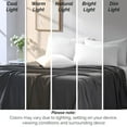 thumbnail image 5 of Southshore Fine Living, Inc. 2-Pack King Size Flat Sheets, Grey Bed Sheets, Slate Gray, 5 of 6